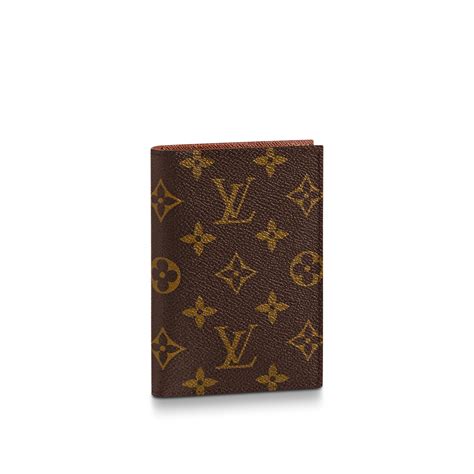 Passport Cover Monogram Empreinte Leather 